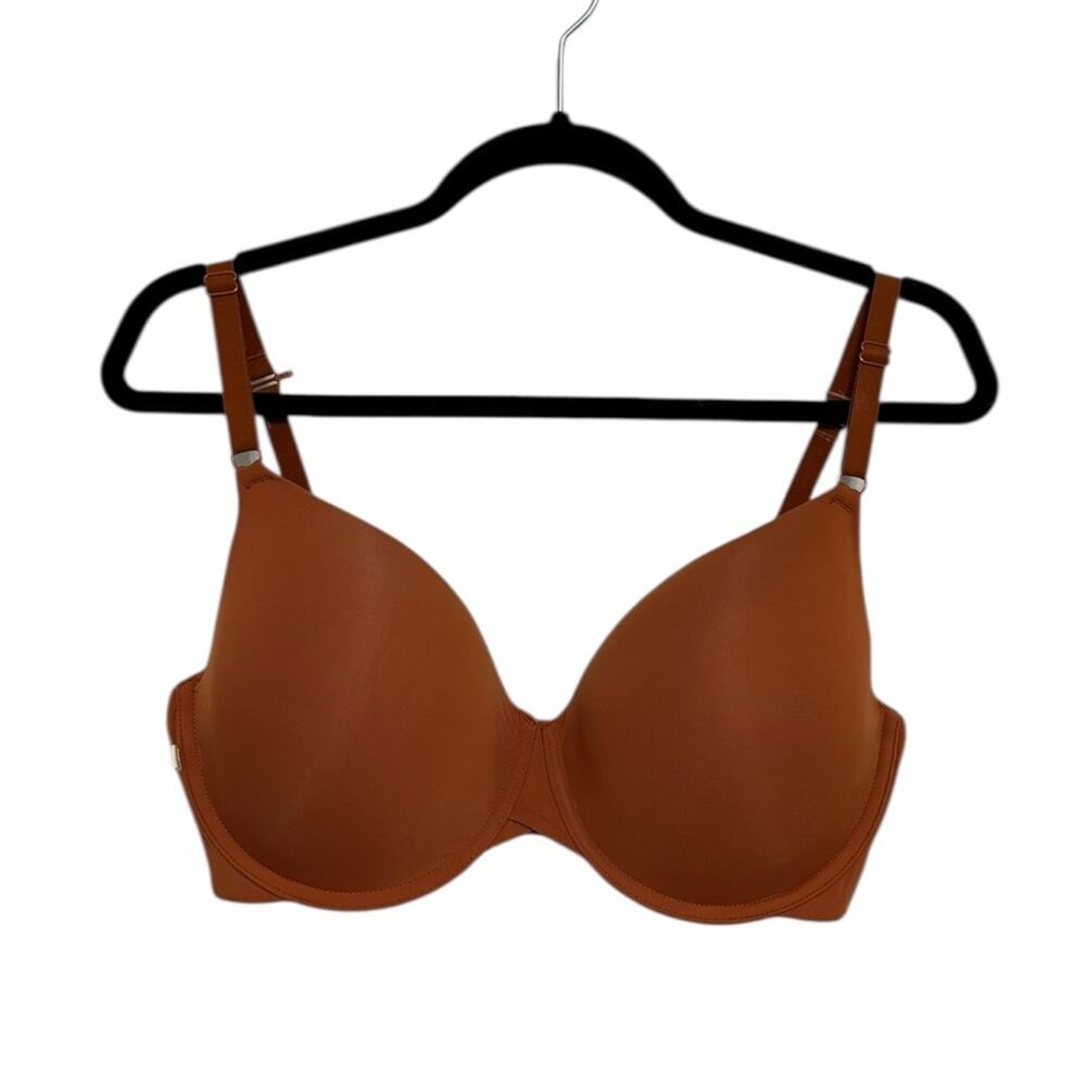 Harper Wilde The Base T-Shirt Underwire Bra in Rust Orange - Size 38DD/E